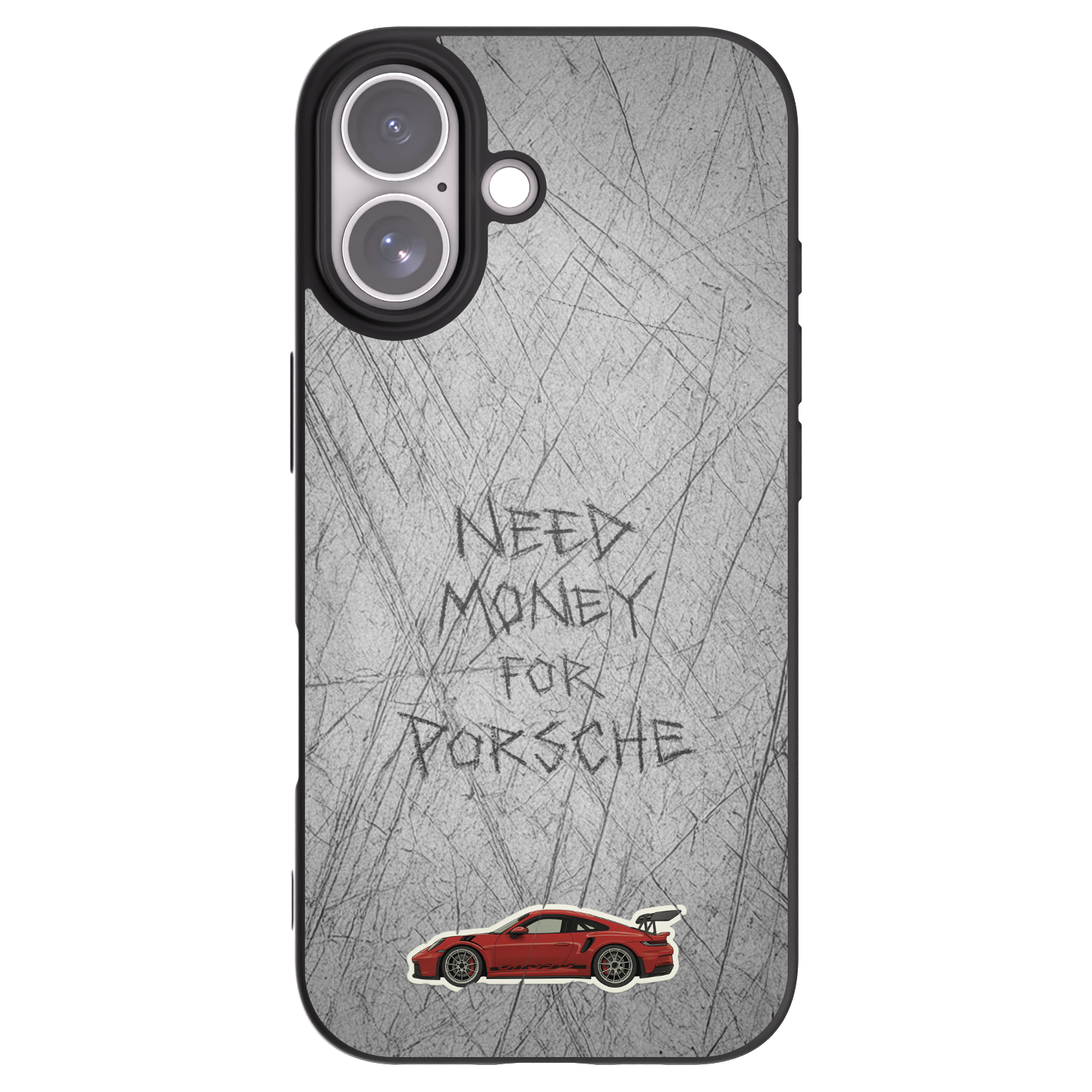 Picasee silikonový černý obal pro Apple iPhone 17 - Garage Scratch