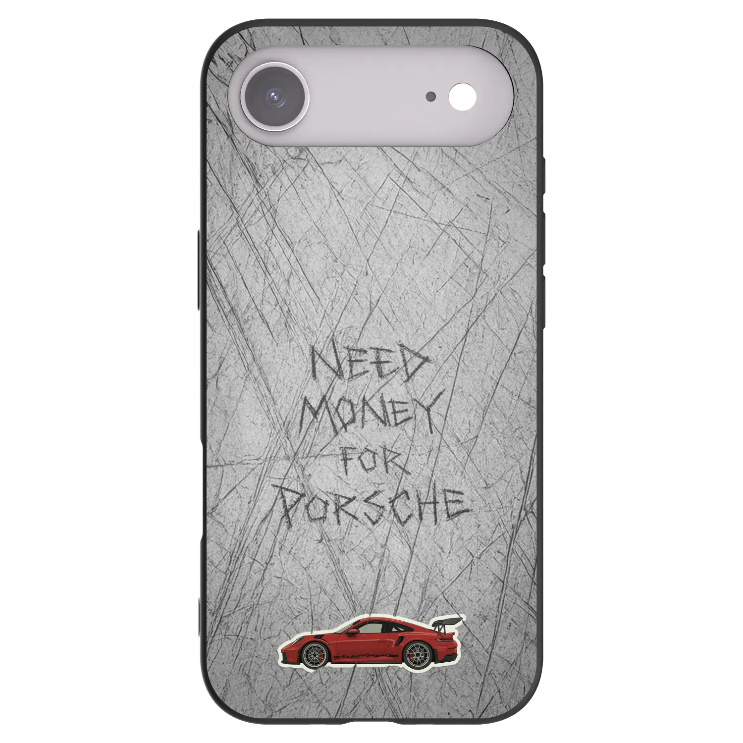 Picasee silikonový černý obal pro Apple iPhone Air - Garage Scratch
