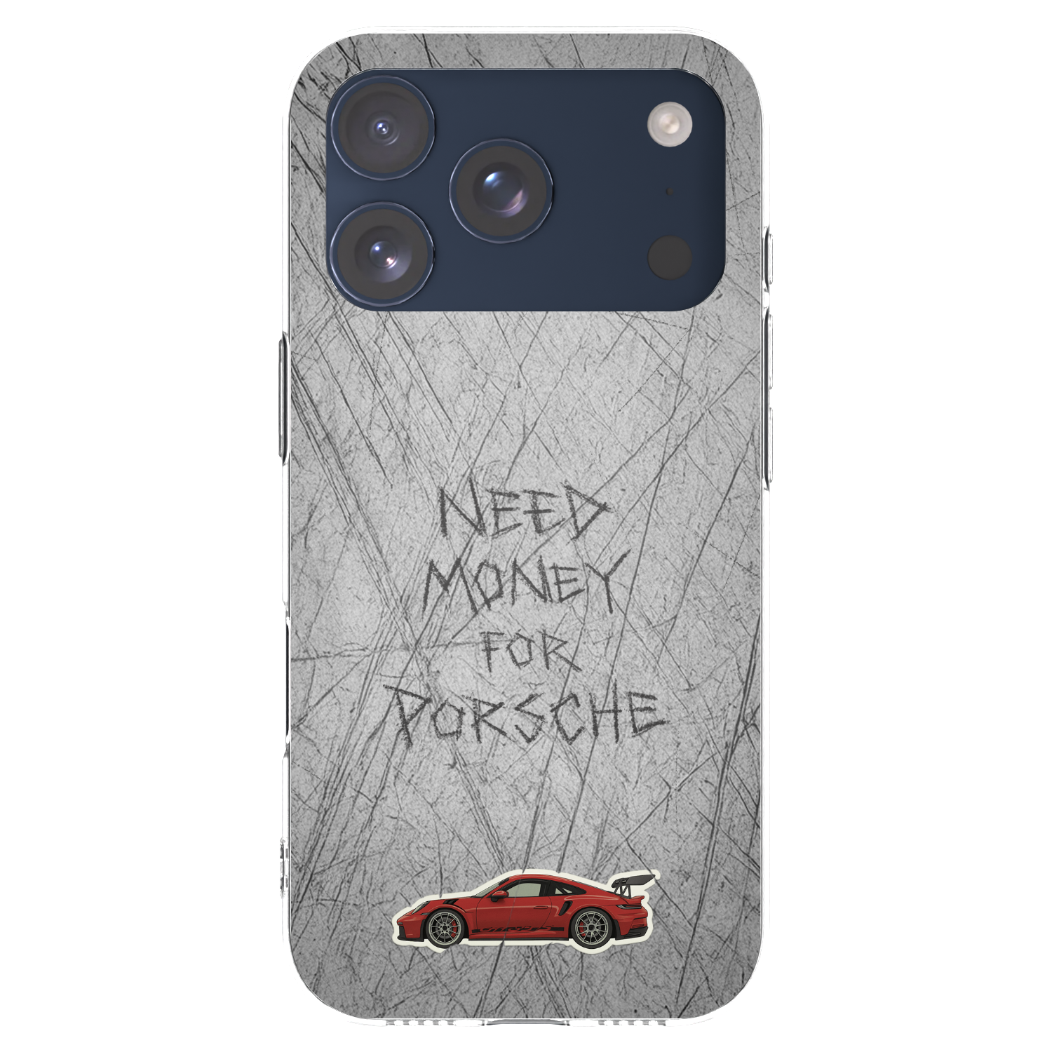 Picasee silikonový průhledný obal pro Apple iPhone 17 Pro - Garage Scratch
