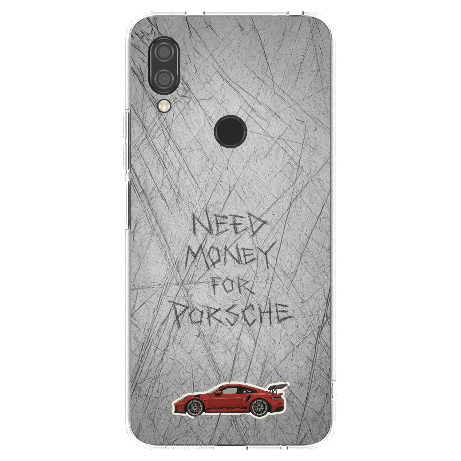 Picasee silikonový průhledný obal pro Xiaomi Redmi 7 - Garage Scratch