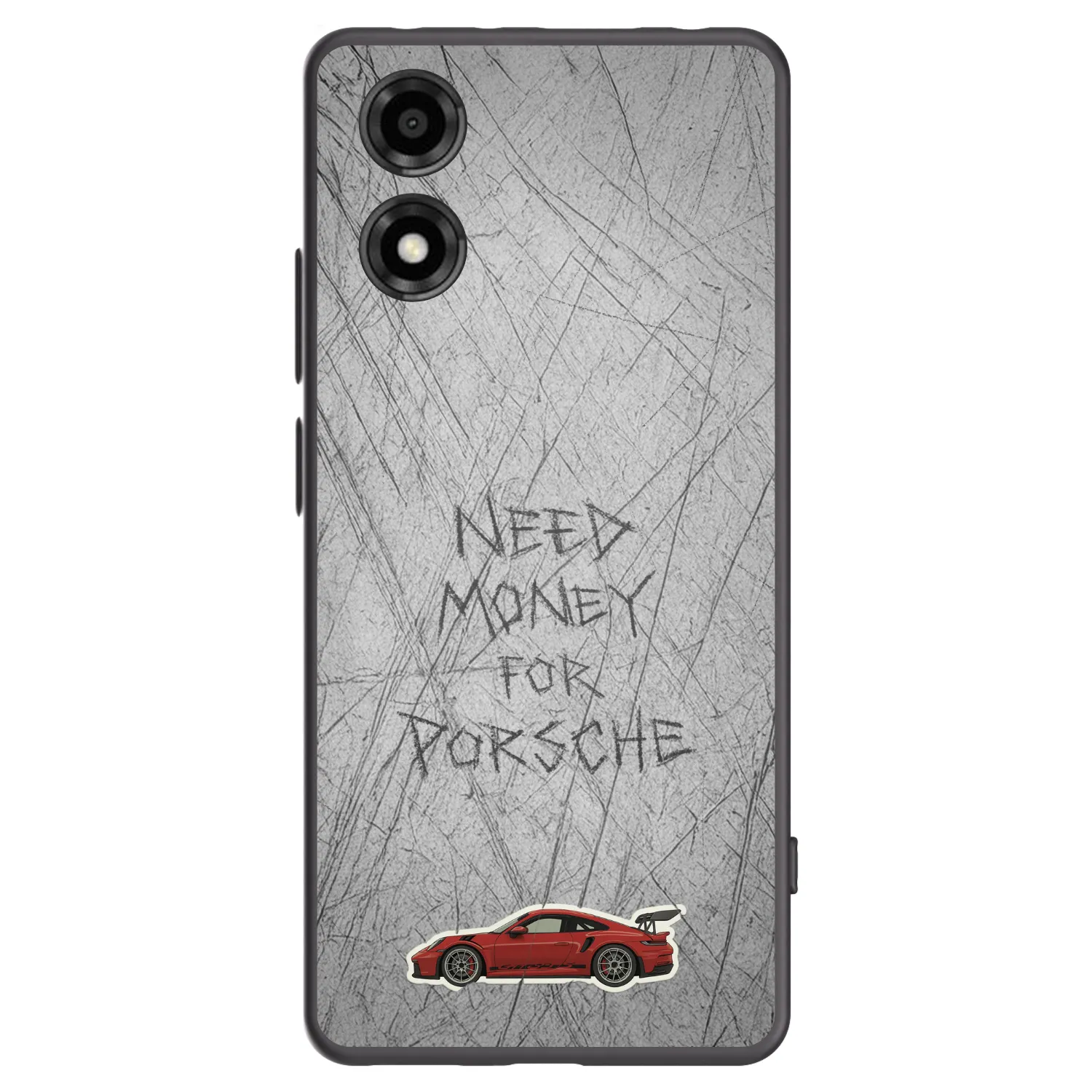 Picasee silikonový černý obal pro Motorola Moto E14 - Garage Scratch