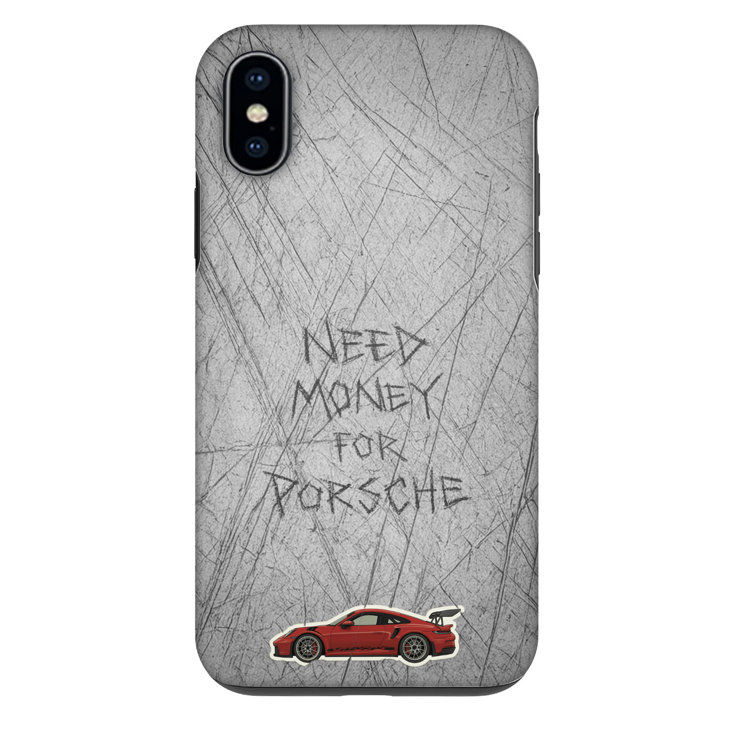 Picasee Fashion Case pro Apple iPhone X/XS - Garage Scratch