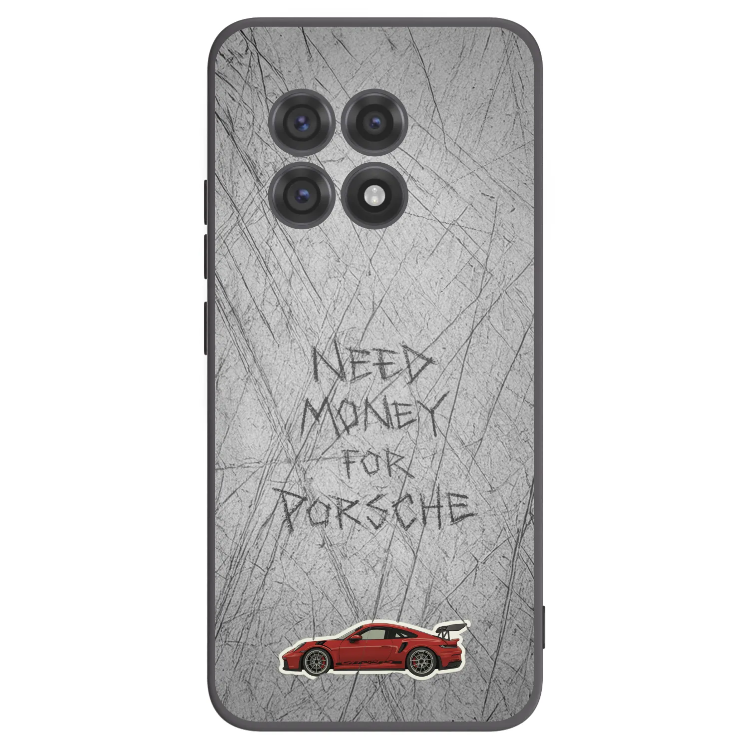 Picasee silikonový černý obal pro OnePlus 13R 5G - Garage Scratch