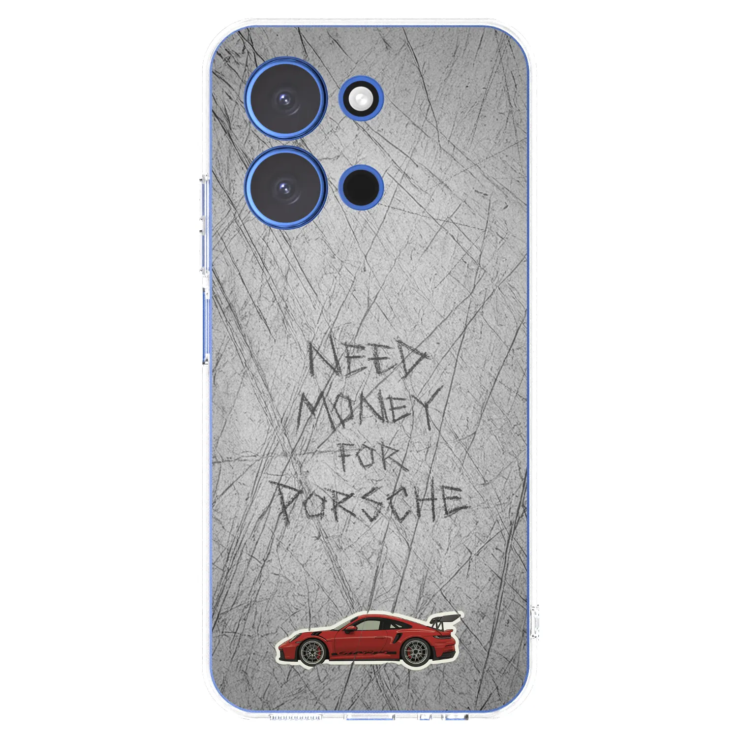 Picasee silikonový průhledný obal pro Xiaomi Redmi 15C 4G - Garage Scratch