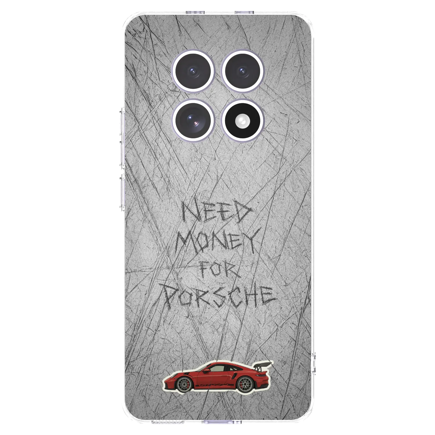 Picasee silikonový průhledný obal pro Xiaomi Redmi Note 15 - Garage Scratch