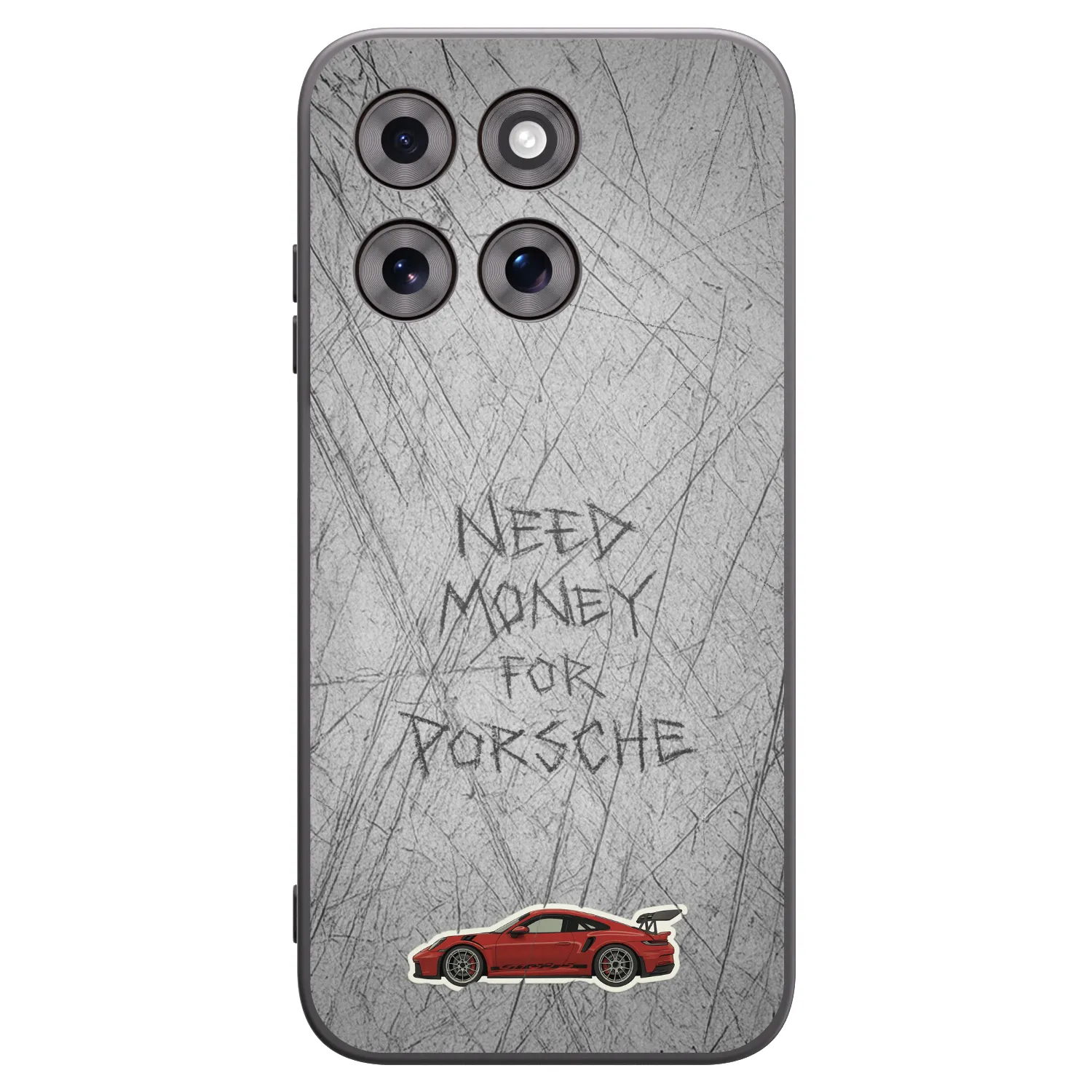 Picasee silikonový černý obal pro Motorola Moto G77 - Garage Scratch