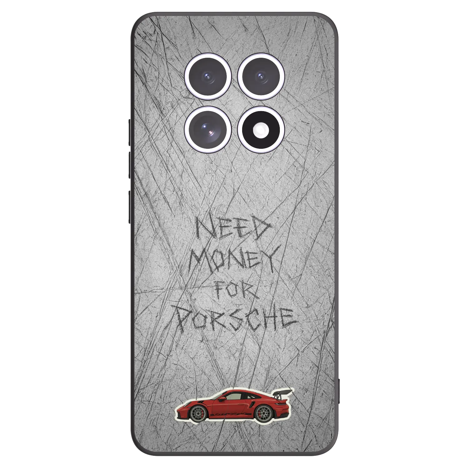 Picasee silikonový černý obal pro Xiaomi Redmi Note 15 5G - Garage Scratch