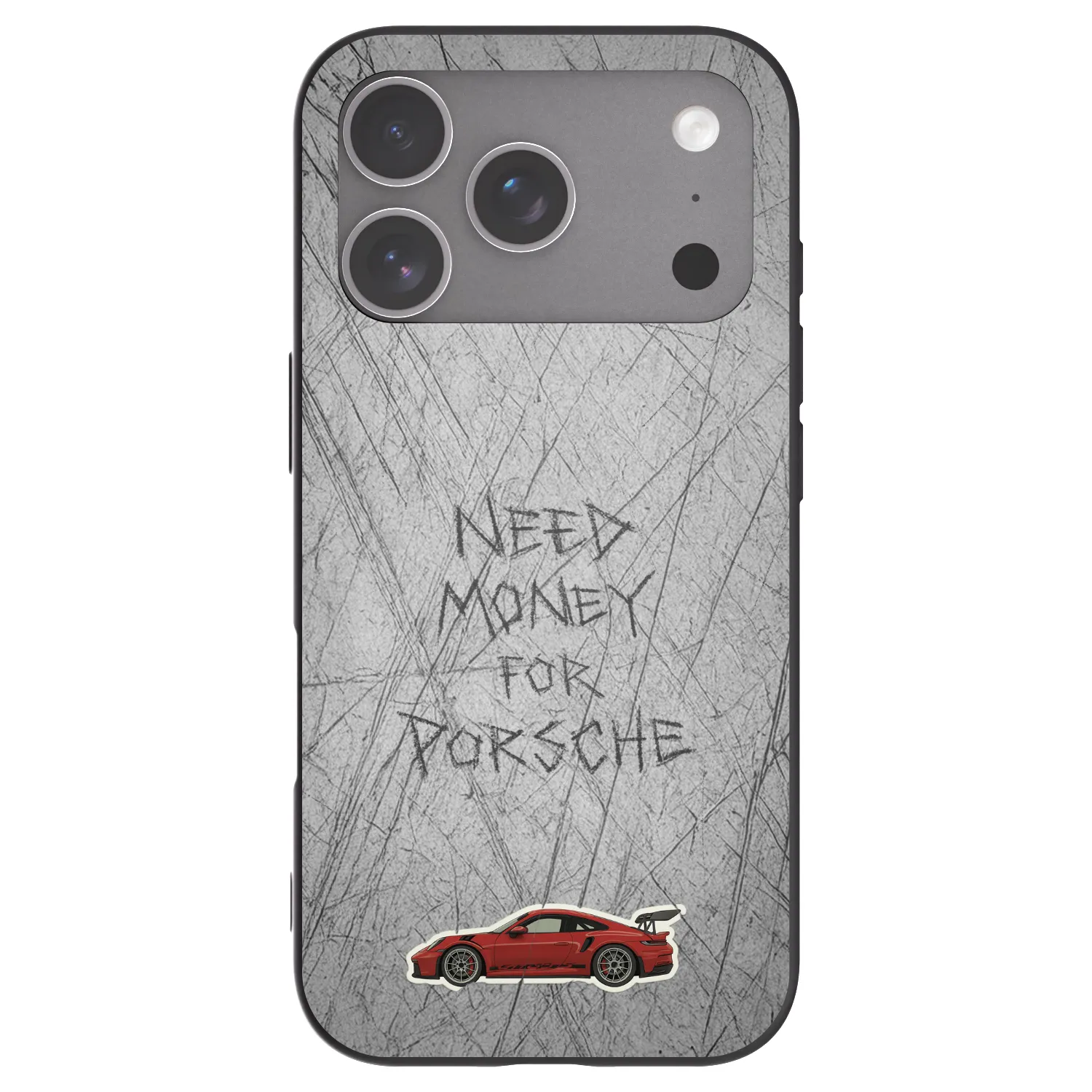 Picasee silikonový černý obal pro Apple iPhone 18 Pro - Garage Scratch