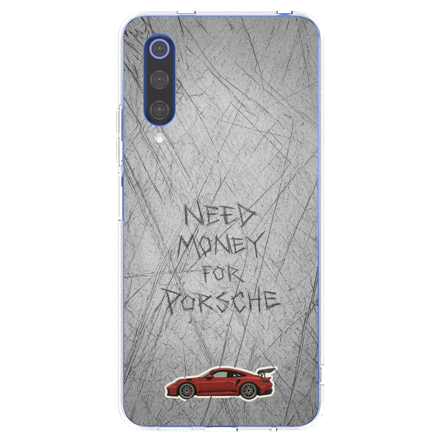 Picasee silikonový průhledný obal pro Xiaomi Mi 9 SE - Garage Scratch