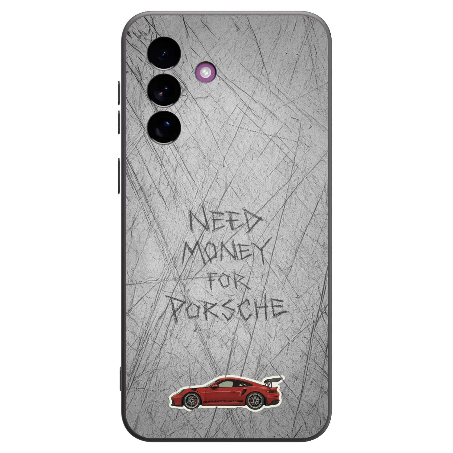 Picasee silikonový černý obal pro Samsung Galaxy A37 - Garage Scratch