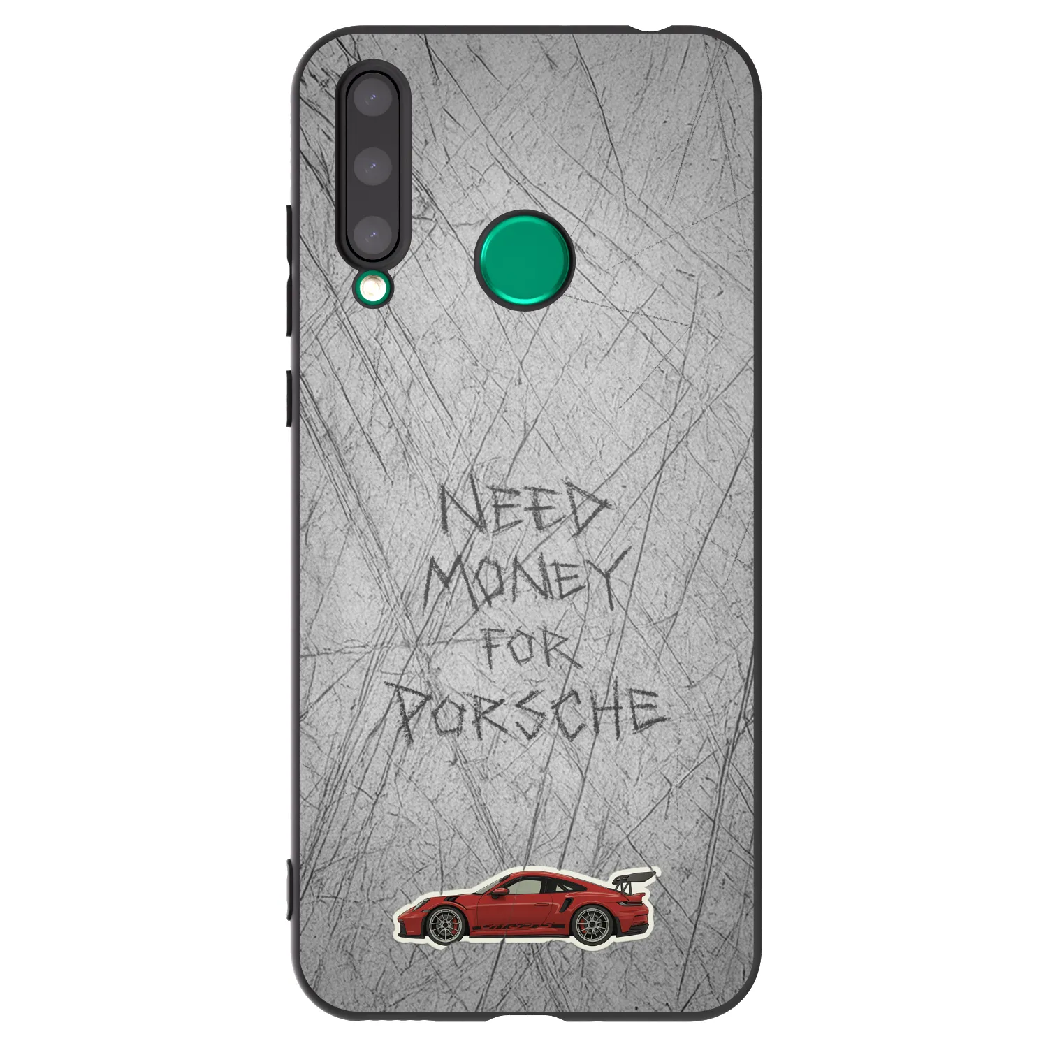 Picasee silikonový černý obal pro Honor 20 Lite - Garage Scratch