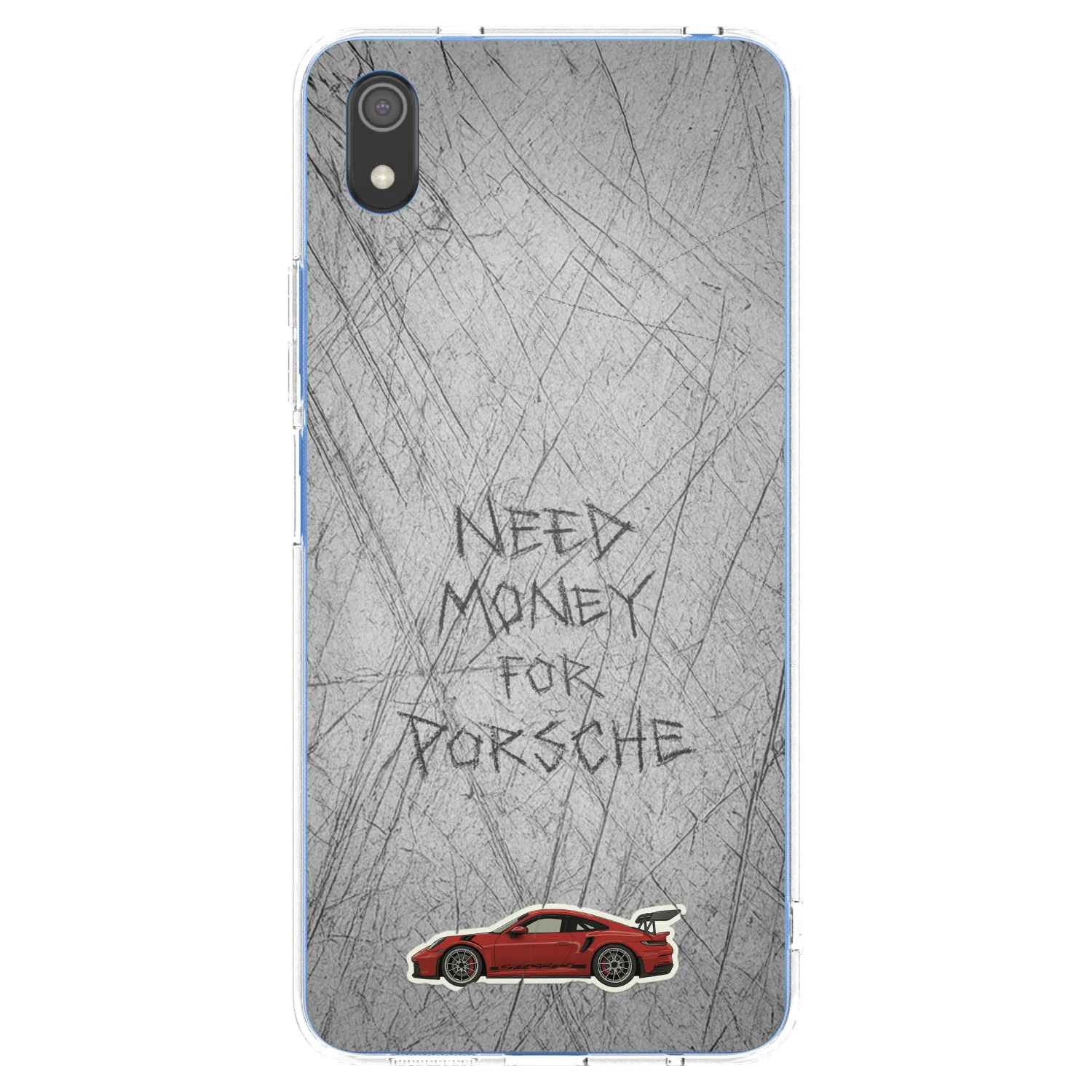 Picasee silikonový průhledný obal pro Xiaomi Redmi 7A - Garage Scratch