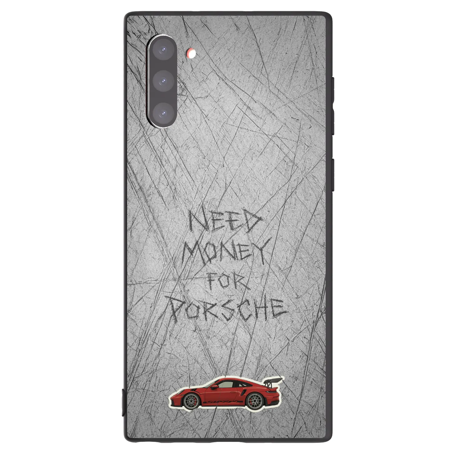 Picasee silikonový černý obal pro Samsung Galaxy Note 10 N970F - Garage Scratch