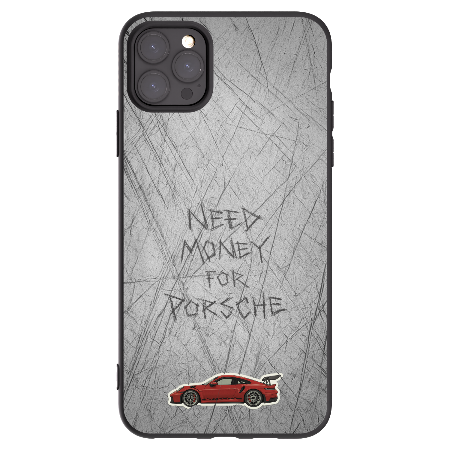 Picasee silikonový černý obal pro Apple iPhone 11 Pro Max - Garage Scratch