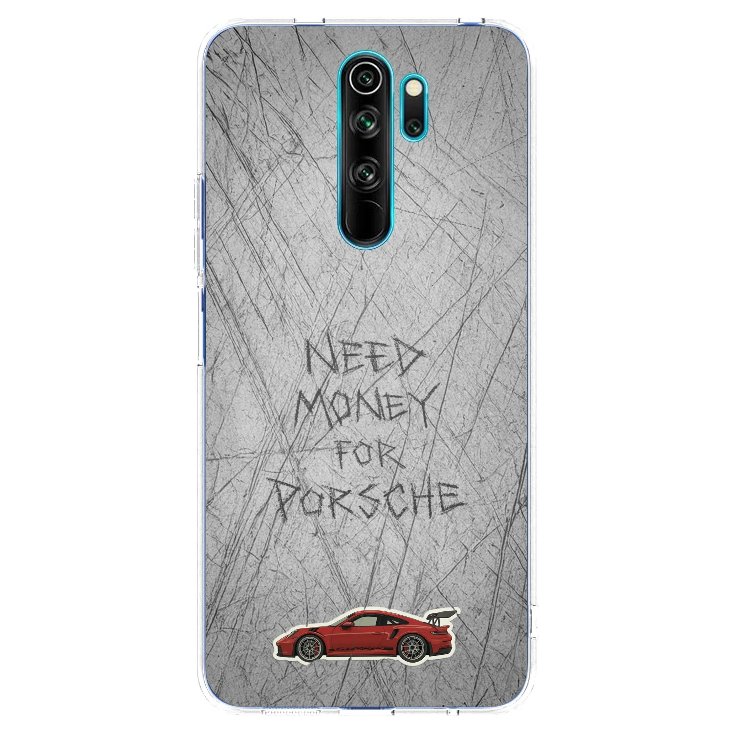 Picasee silikonový průhledný obal pro Xiaomi Redmi Note 8 Pro - Garage Scratch