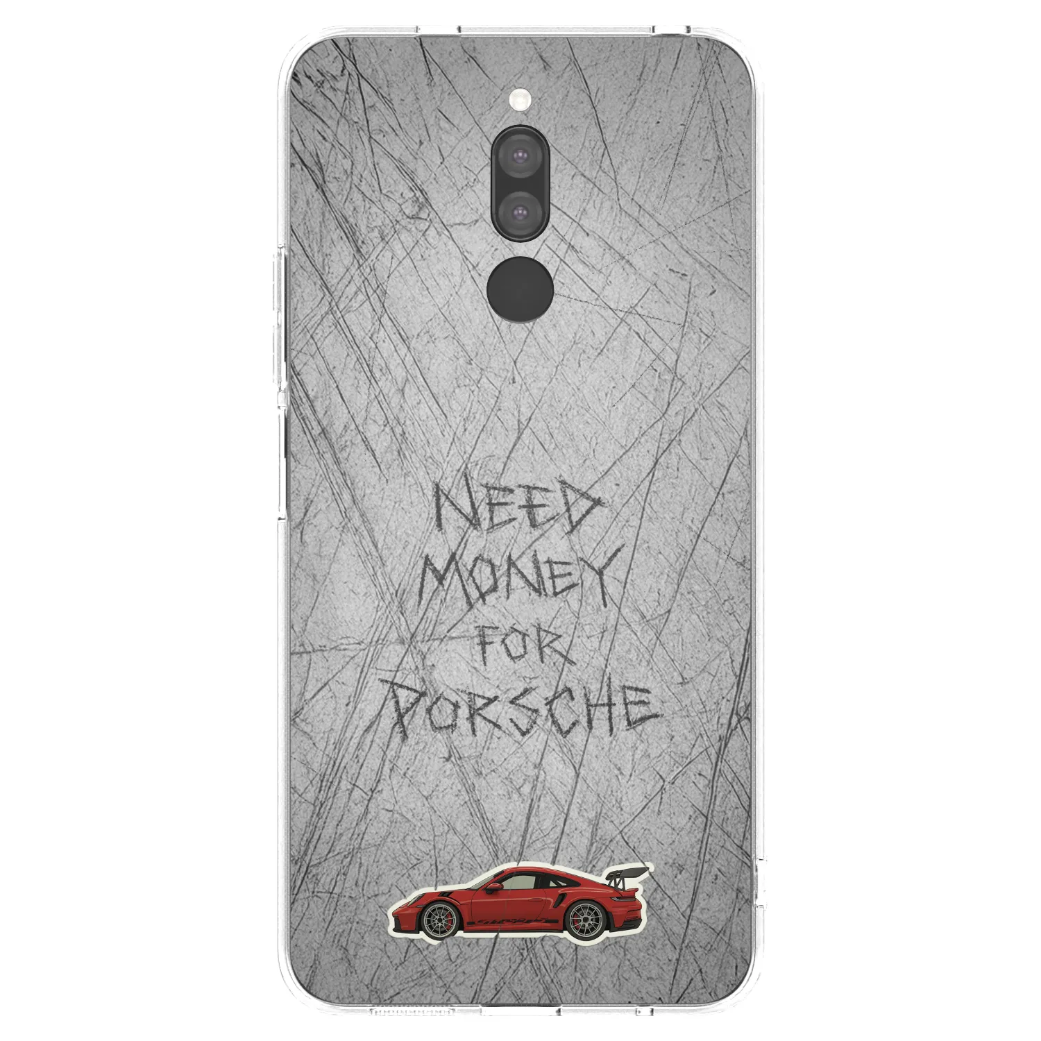 Picasee silikonový průhledný obal pro Xiaomi Redmi 8 - Garage Scratch