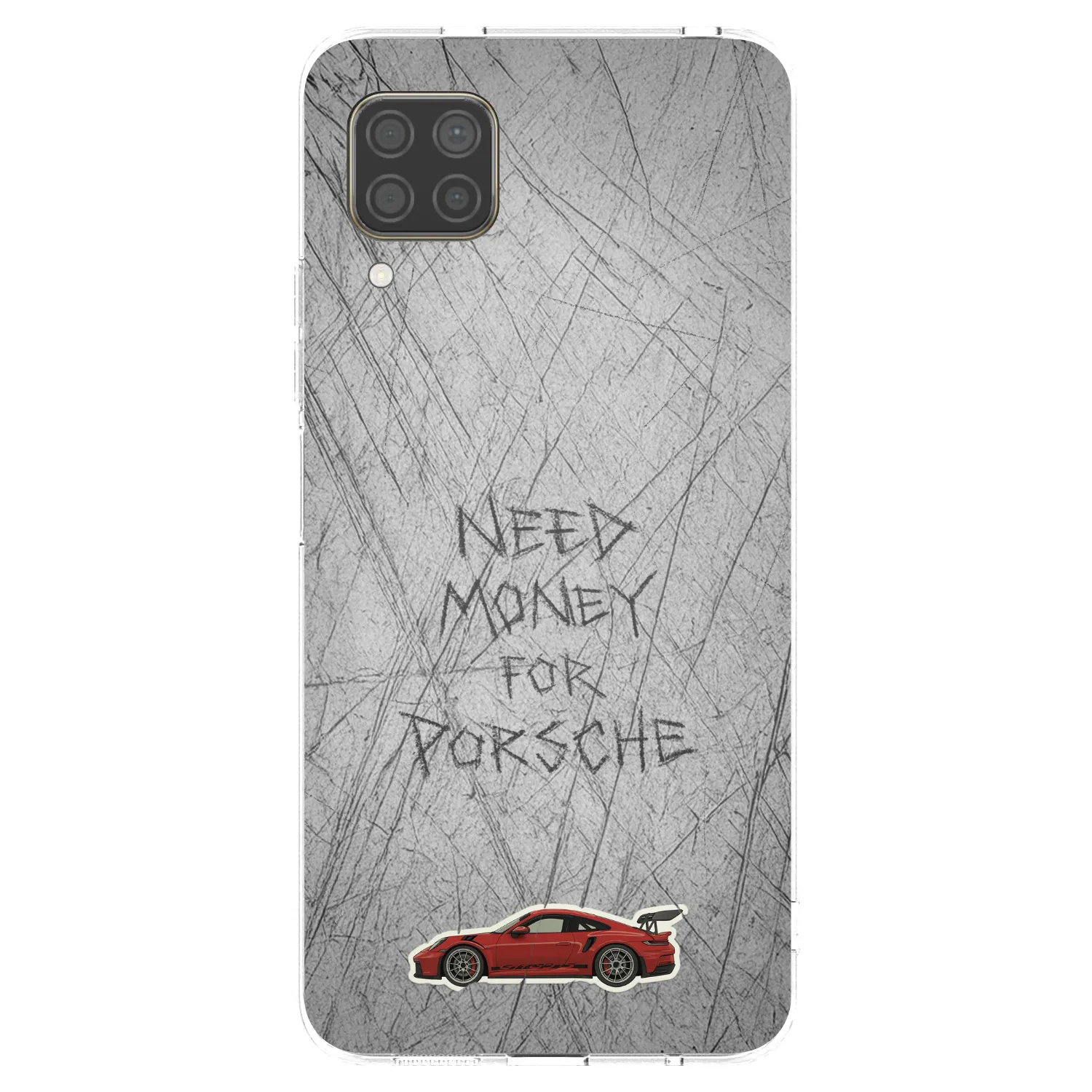 Picasee silikonový průhledný obal pro Huawei P40 Lite - Garage Scratch