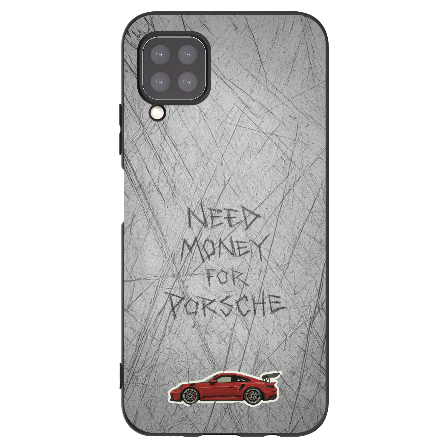 Picasee silikonový černý obal pro Huawei P40 Lite - Garage Scratch