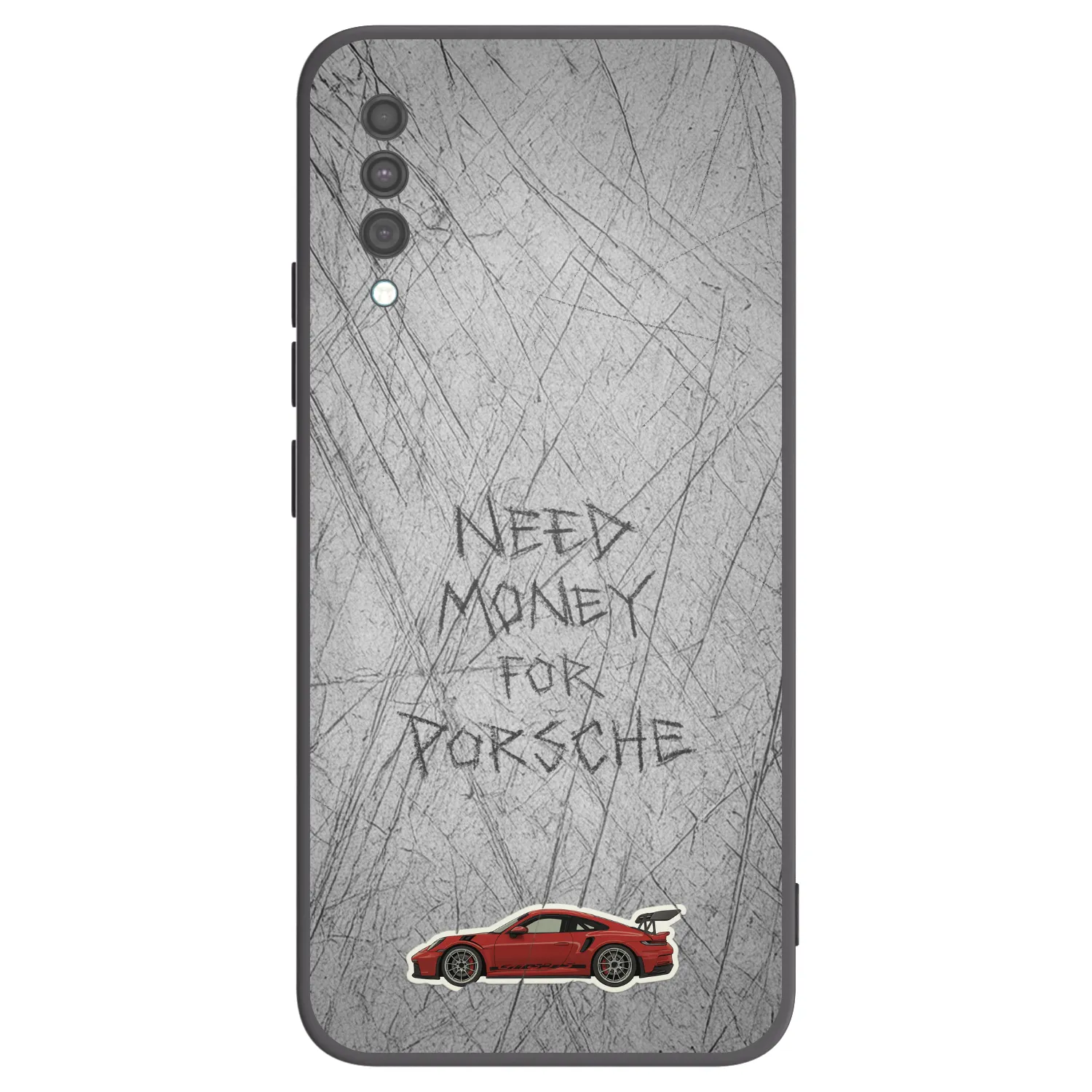 Picasee silikonový černý obal pro Samsung Galaxy A30s A307F - Garage Scratch