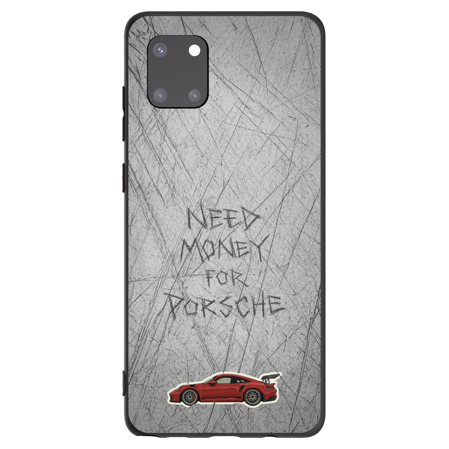 Picasee silikonový černý obal pro Samsung Galaxy Note 10 Lite N770F - Garage Scratch