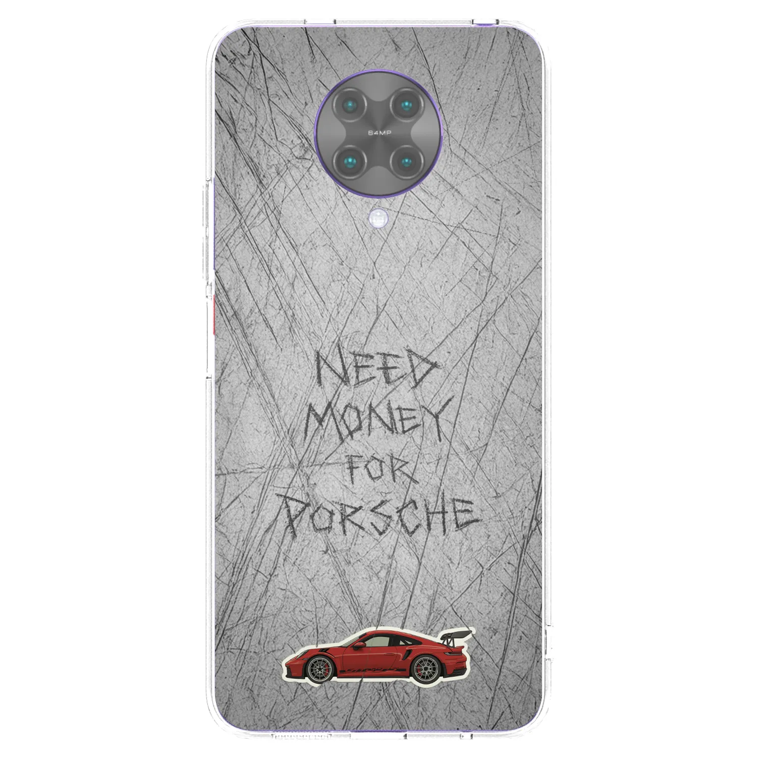 Picasee silikonový průhledný obal pro Xiaomi Poco F2 Pro - Garage Scratch