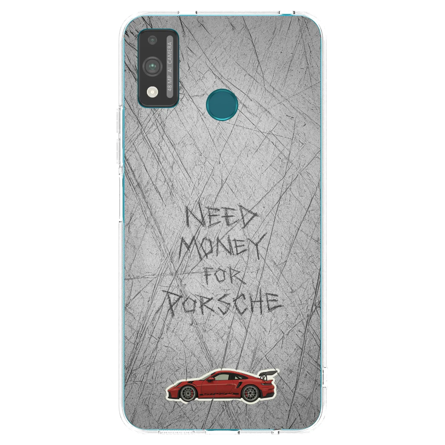 Picasee silikonový průhledný obal pro Honor 9X Lite - Garage Scratch