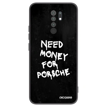 Picasee silikonový černý obal pro Xiaomi Redmi 9 - Black Dollar