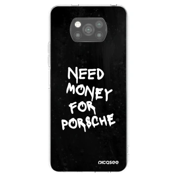 Picasee silikonový černý obal pro Xiaomi Poco X3 - Black Dollar