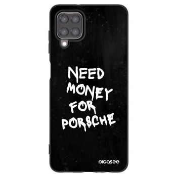 Picasee silikonový černý obal pro Samsung Galaxy A12 A125F - Black Dollar
