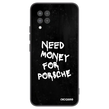 Picasee silikonový černý obal pro Samsung Galaxy A42 A426B - Black Dollar