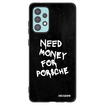 Picasee silikonový černý obal pro Samsung Galaxy A72 A725F - Black Dollar
