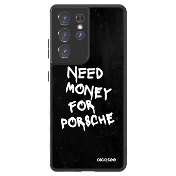 Picasee ULTIMATE CASE pro Samsung Galaxy S21 Ultra 5G G998B - Black Dollar