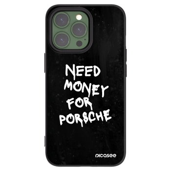 Picasee silikonový černý obal pro Apple iPhone 13 Pro - Black Dollar