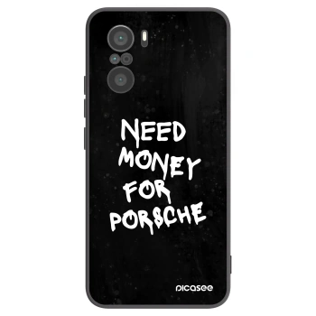 Picasee silikonový černý obal pro Xiaomi Poco F3 - Black Dollar