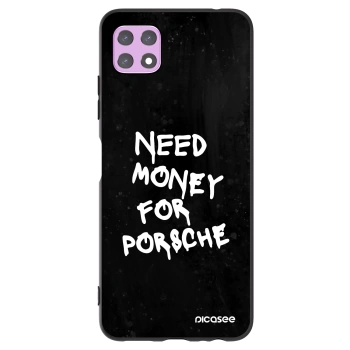 Picasee silikonový černý obal pro Samsung Galaxy A22 A226B 5G - Black Dollar