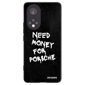 Picasee silikonový černý obal pro Honor 50 5G - Black Dollar