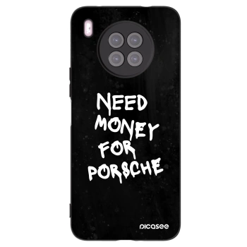 Picasee silikonový černý obal pro Huawei Nova 8i - Black Dollar