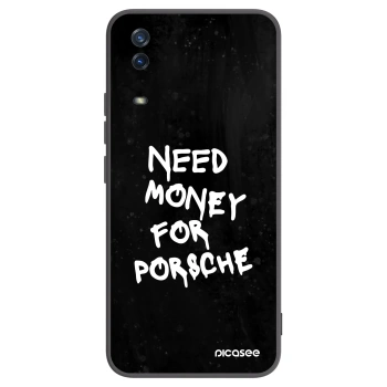 Picasee silikonový černý obal pro Vivo Y11s - Black Dollar