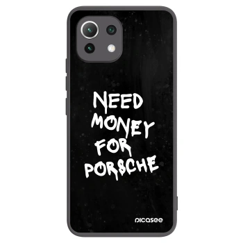 Picasee silikonový černý obal pro Xiaomi 11 Lite 5G NE - Black Dollar