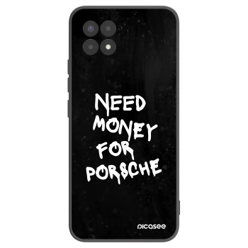Picasee silikonový černý obal pro Realme 8i - Black Dollar