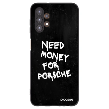 Picasee silikonový černý obal pro Samsung Galaxy A13 4G A135 - Black Dollar