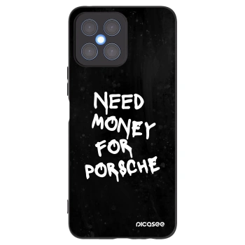 Picasee silikonový černý obal pro Honor X8 4G - Black Dollar