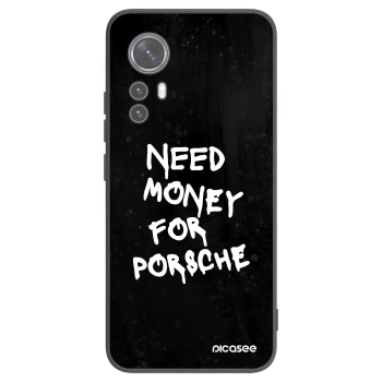 Picasee silikonový černý obal pro Xiaomi 12X - Black Dollar