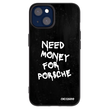 Picasee silikonový černý obal pro Apple iPhone 14 - Black Dollar