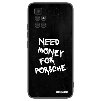 Picasee silikonový černý obal pro Xiaomi Redmi 10 (2022) - Black Dollar