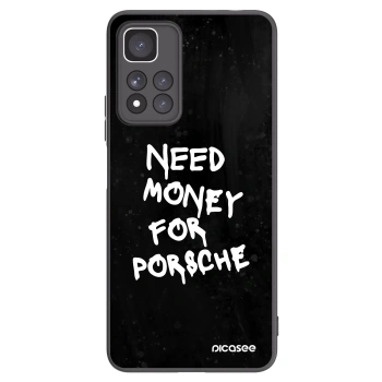 Picasee silikonový černý obal pro Xiaomi Redmi Note 11 Pro+ 5G - Black Dollar