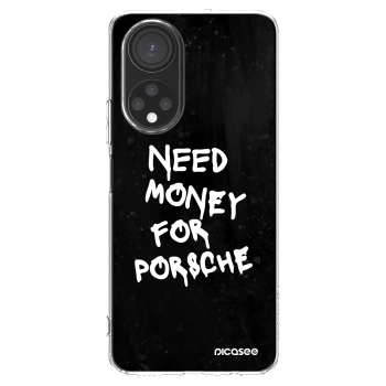 Picasee silikonový průhledný obal pro Honor X7 - Black Dollar