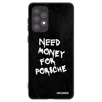 Picasee silikonový černý obal pro Samsung Galaxy A73 5G - Black Dollar