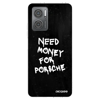 Picasee silikonový průhledný obal pro Xiaomi Redmi 10 5G - Black Dollar