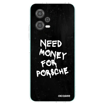 Picasee silikonový průhledný obal pro Xiaomi Poco X5 - Black Dollar
